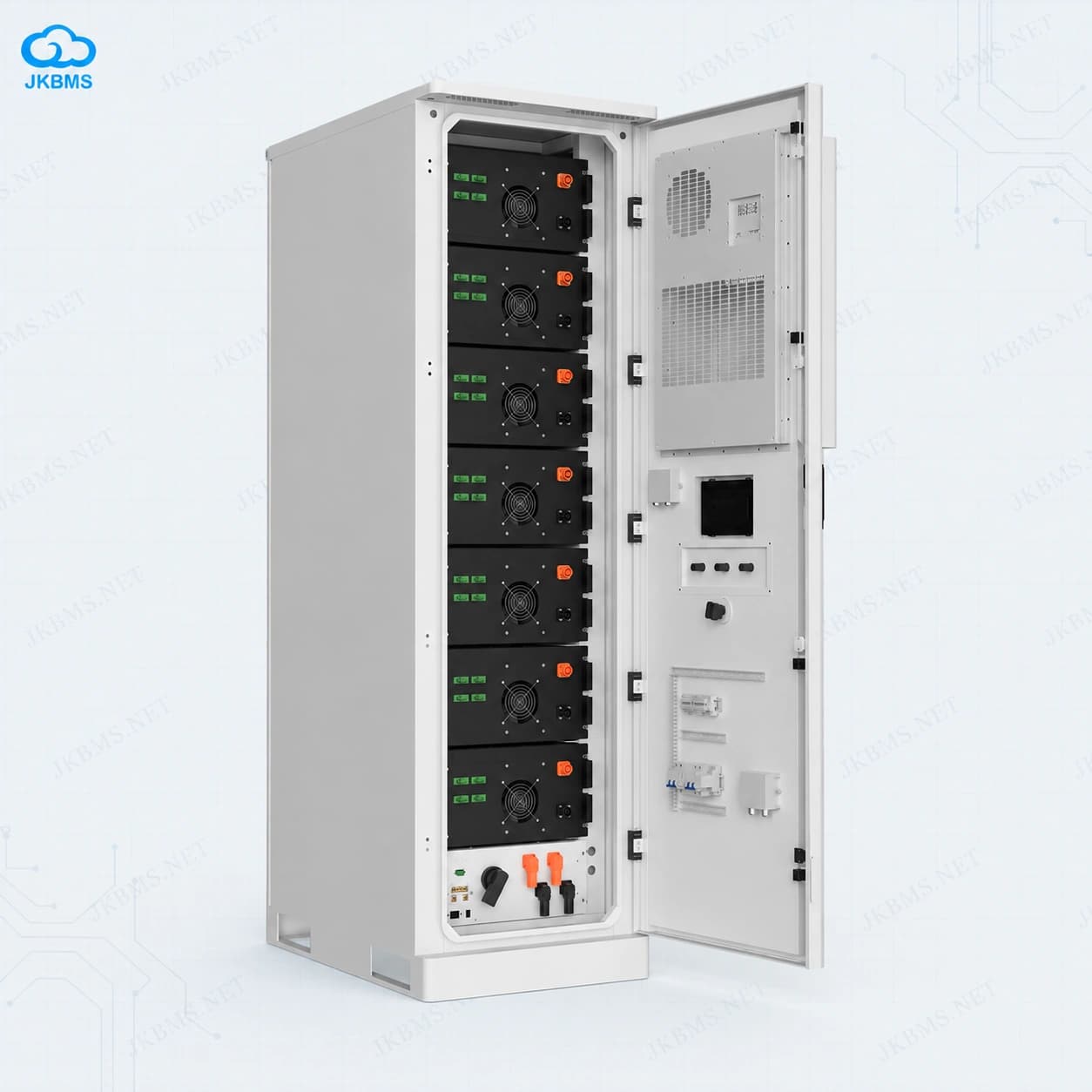 C&I High Voltage ESS Cabinet - official JKBMS product, Configurable C&I ESS Cabinet