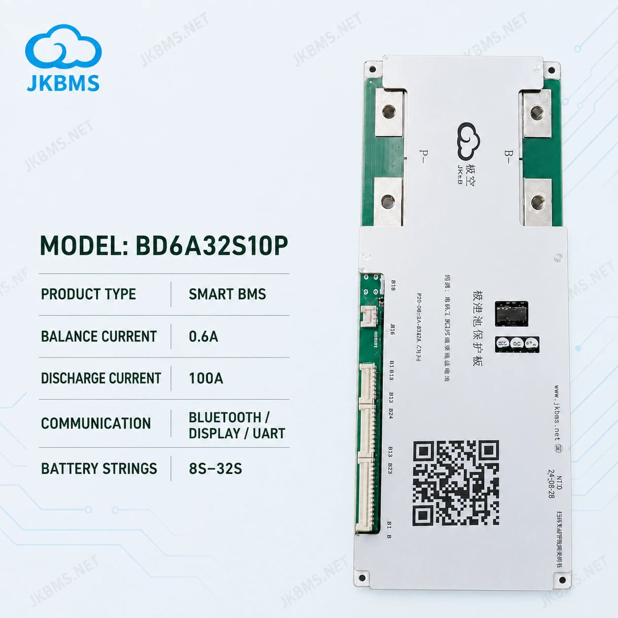 JK BMS V20 BD6A32S10P - official JKBMS product, JKBMS JK-BD Series