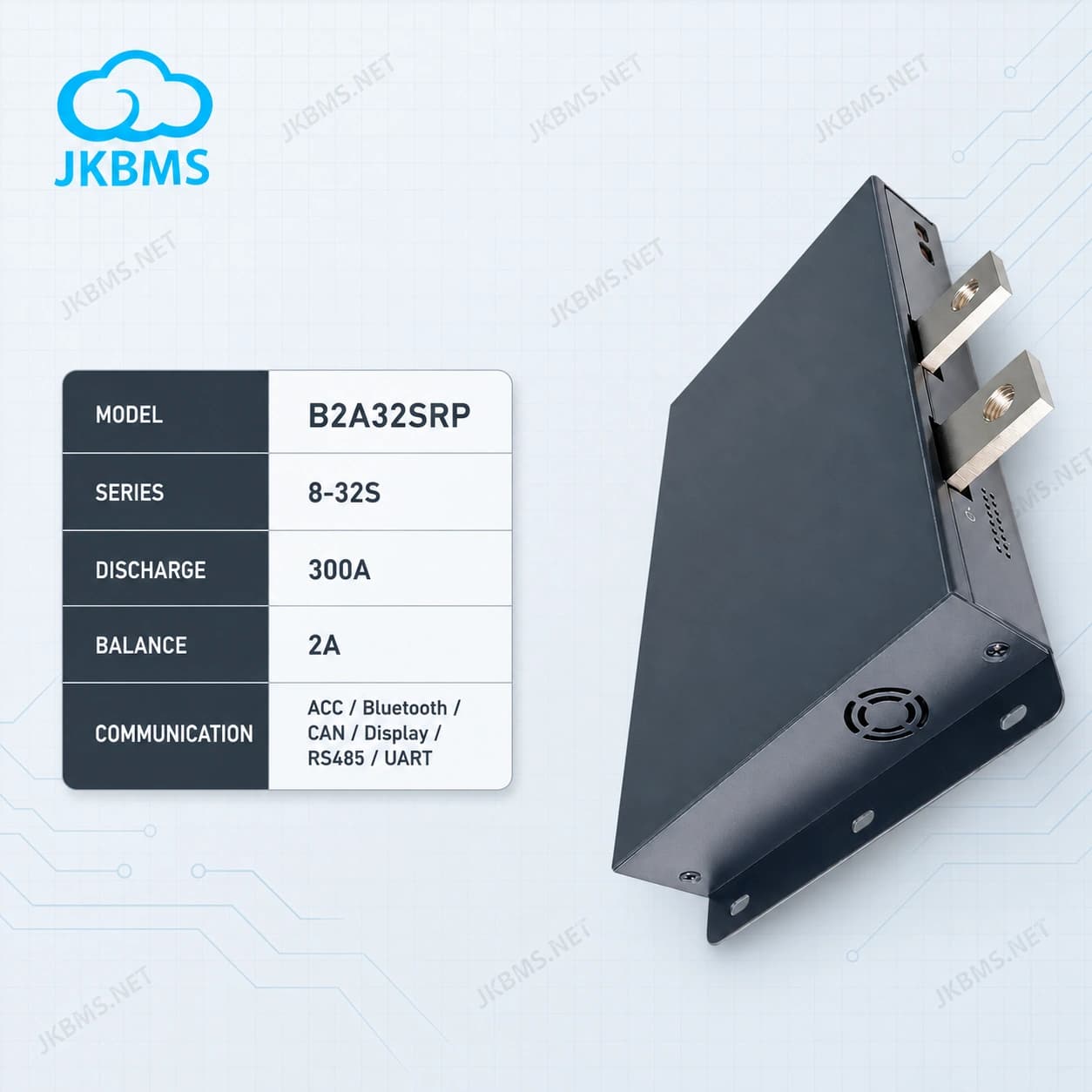JK BMS B2A32SRP - official JKBMS product, JKBMS JK-B1A / B2A Series