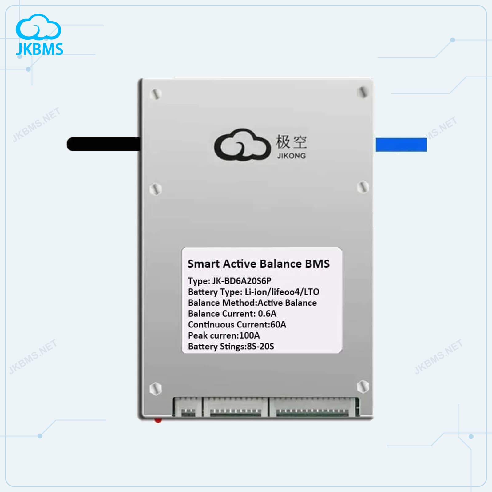 JKBMS JK-BD6A20S6P Smart Active Balance BMS