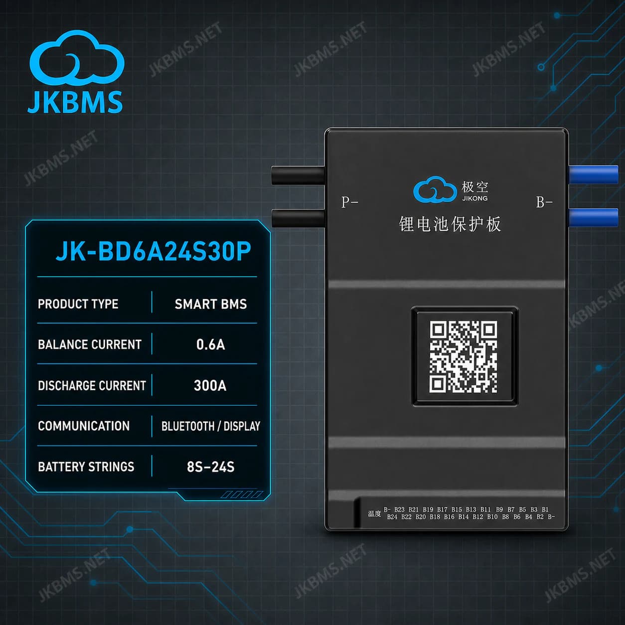 JK BMS JK-BD6A24S30P