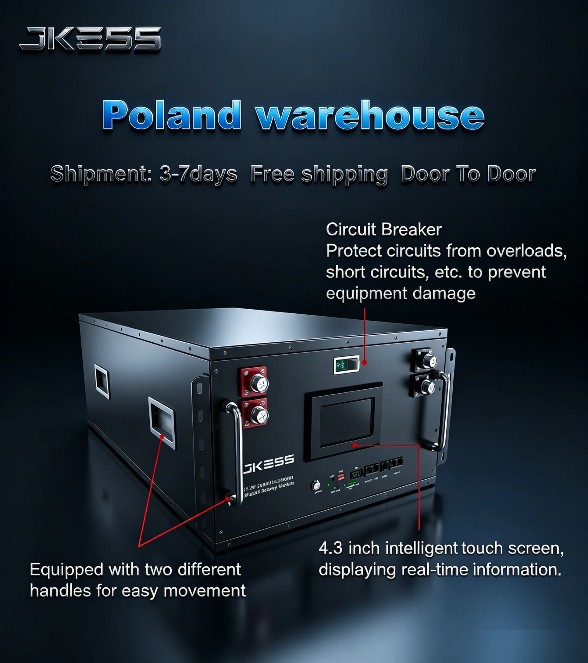 6U Battery Kit specifications, dimensions, and application details 2