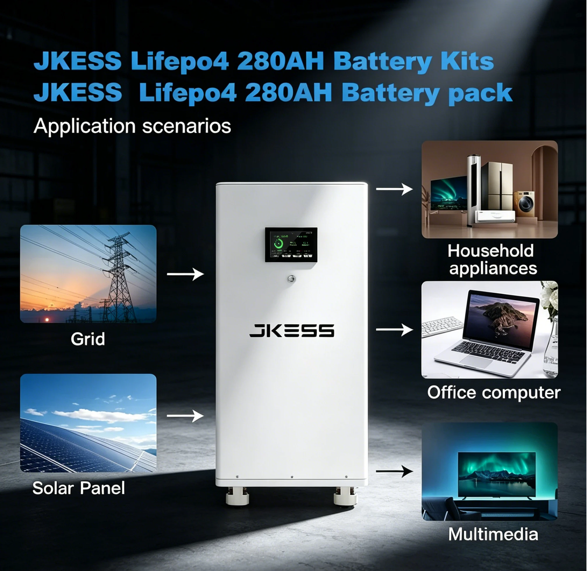 Battery Kit (With Caster) specifications, dimensions, and application details 2