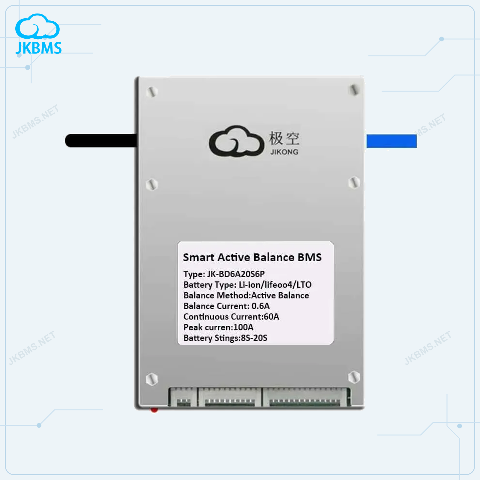 JKBMS JK-BD6A20S6P Smart Active Balance BMS, product-family reference image
