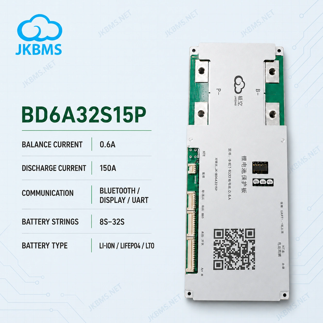 JK BMS V20 BD6A32S15P, product-family reference image