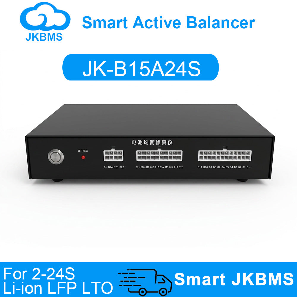 JKBMS JK-B15A24S Active Balancer — 15A 2~24S Industrial Battery Equalizer - official JKBMS product, JKBMS Active Balancers
