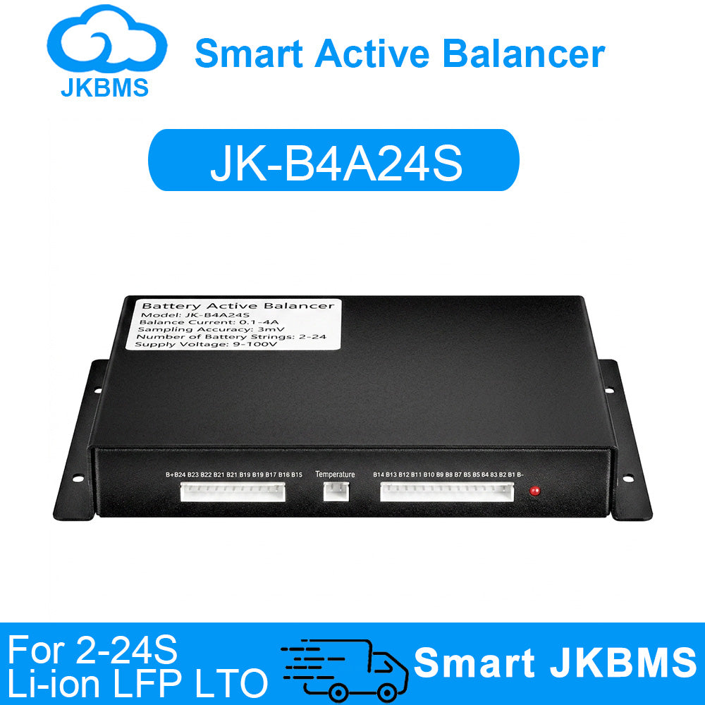 JKBMS JK-B4A24S Active Balancer — 4A 2~24S Battery Equalizer - official JKBMS product, JKBMS Active Balancers