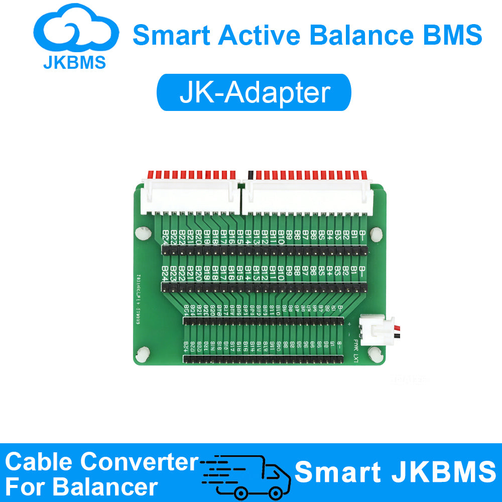 JKBMS Adapter Board for JK BMS Active Balancer — BMS Repair & Sampling Cable Accessory official JKBMS main product image