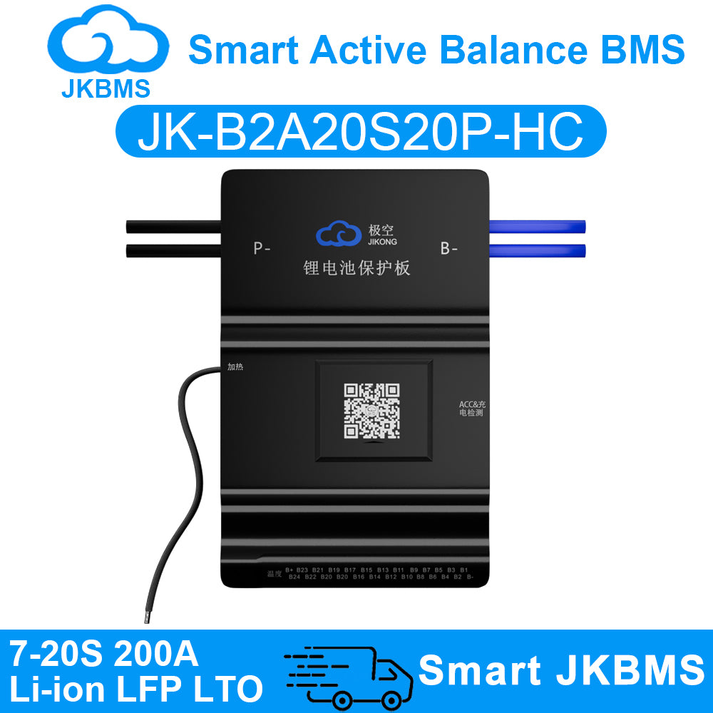 JKBMS JK-B2A20S20P-HC Smart Active Balance BMS official JKBMS main product image