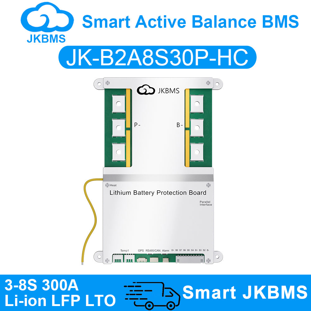 JKBMS JK-B2A8S30P-HC Smart Active Balance BMS official JKBMS main product image