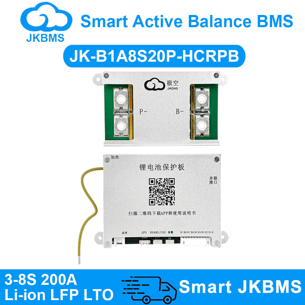 JKBMS JK-B1A8S20P-HCRPB Smart Active Balance BMS official JKBMS main product image