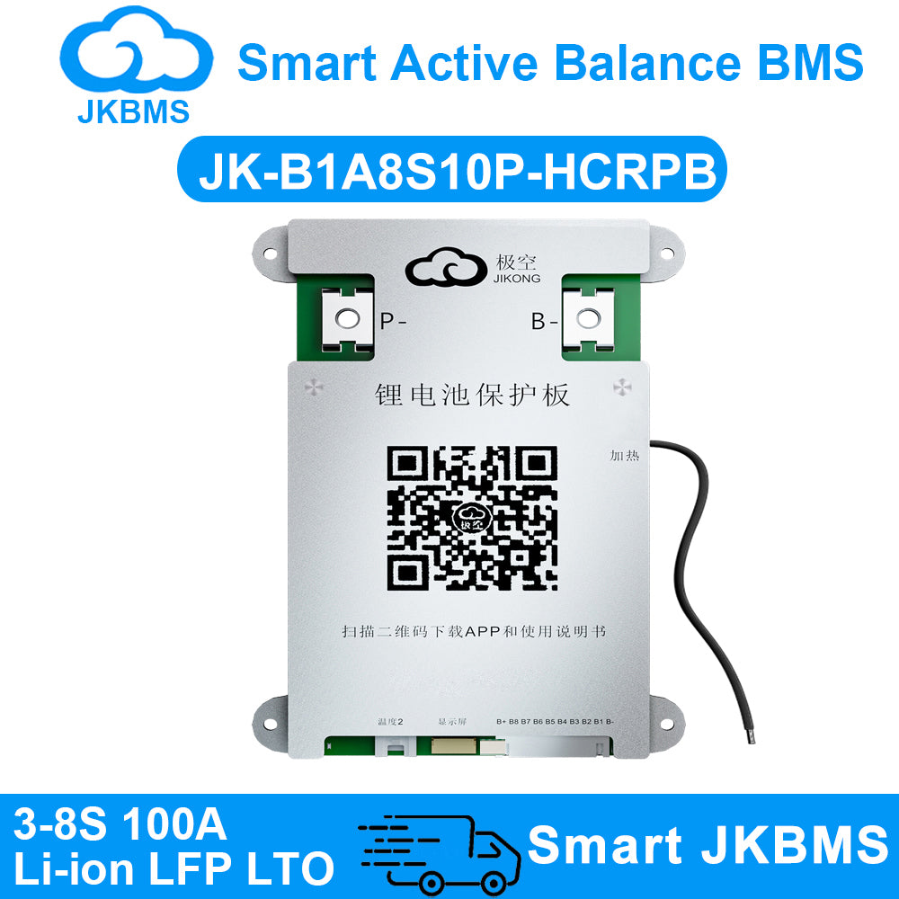 JKBMS JK-B1A8S10P-HCRPB Smart Active Balance BMS official JKBMS main product image