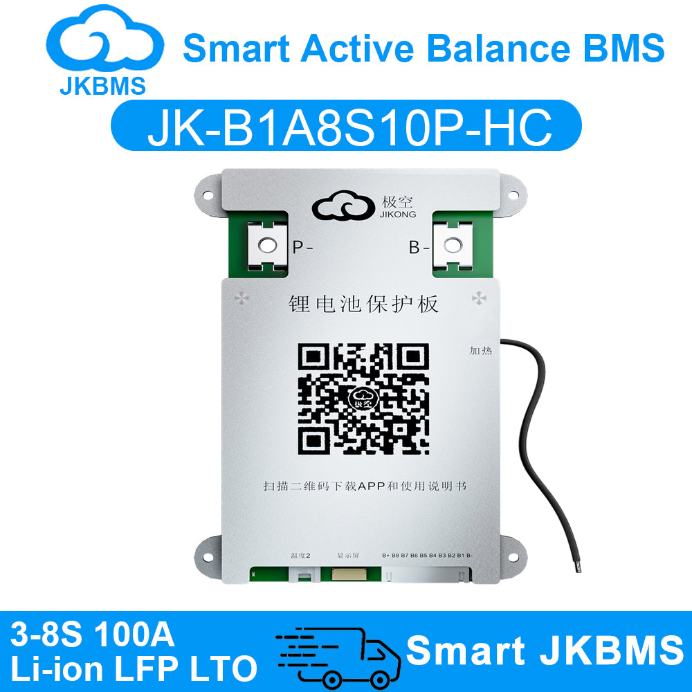 JKBMS JK-B1A8S10P-HC Smart Active Balance BMS official JKBMS main product image