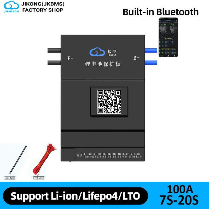 JKBMS JK-BD6A20S10P Smart Active Balance BMS — JKBMS JK-BD Series