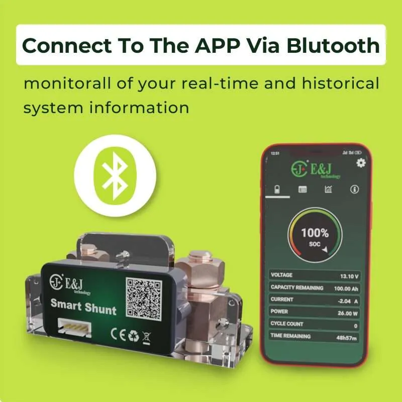 EJ 500A Smart Battery Shunt — JKBMS Accessories