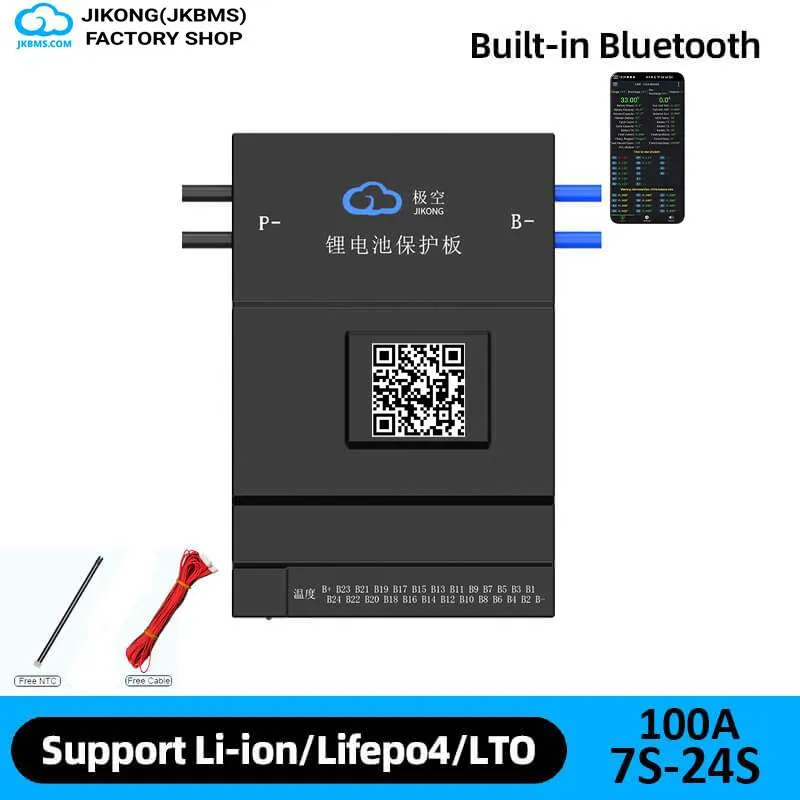 JKBMS JK-BD6A24S10P Smart Active Balance BMS — JKBMS JK-BD Series