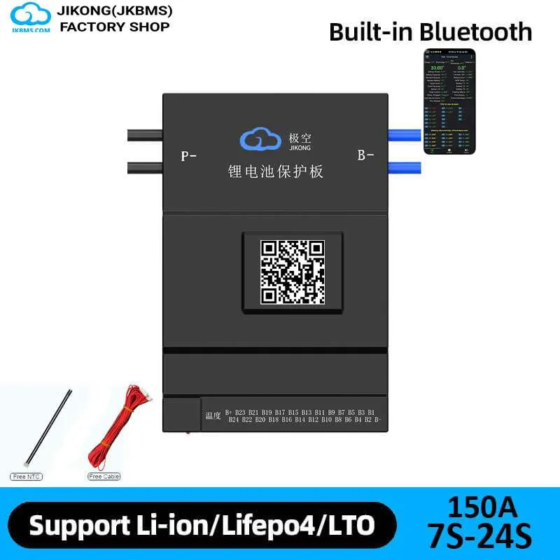 JKBMS JK-BD6A24S15P Smart Active Balance BMS — JKBMS JK-BD Series