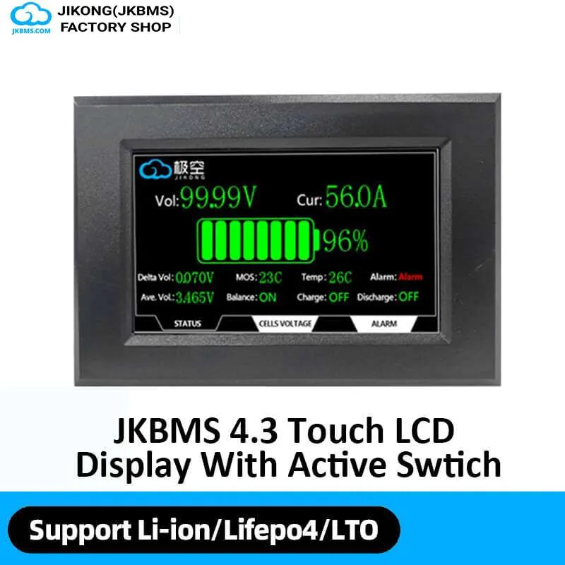 JKBMS 4.3 LCD General Display Adapter — JKBMS Accessories