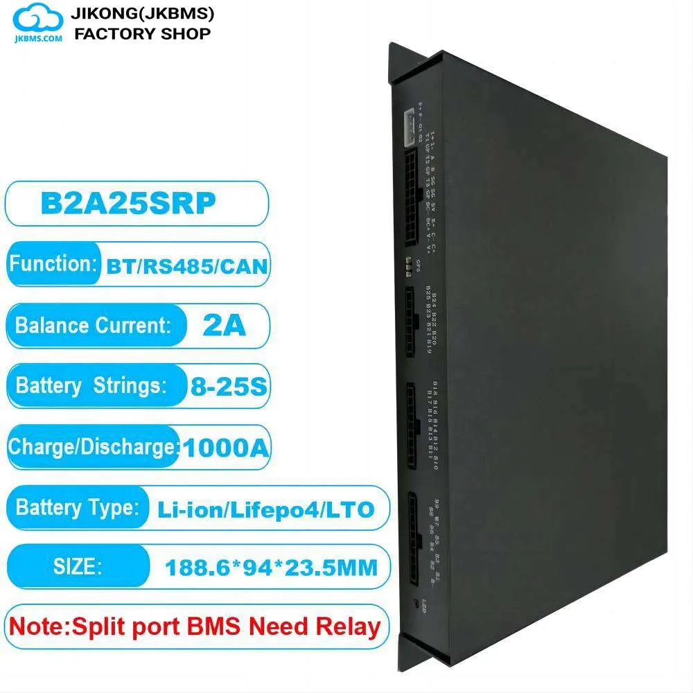 JKBMS JK-B2A25SRP Smart Active Balance BMS — JKBMS JK-B1A / B2A Series